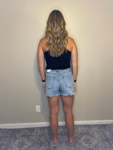 Load image into Gallery viewer, POSIE HIGH RISE 90s DENIM SHORT
