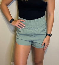 Load image into Gallery viewer, POSIE HIGH WAISTED ATHLETIC SHORTS
