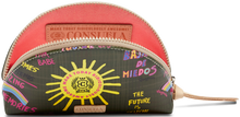 Load image into Gallery viewer, CONSUELA &quot;OLIVE&quot; MEDIUM COSMETIC BAG

