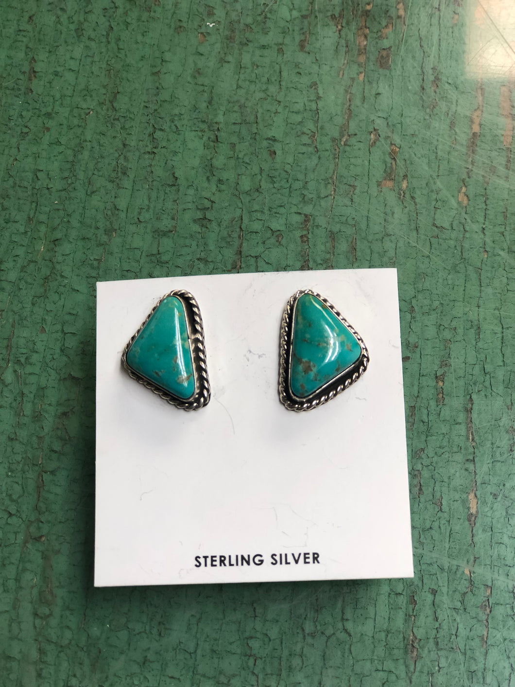 The Drema Triangle Earrings